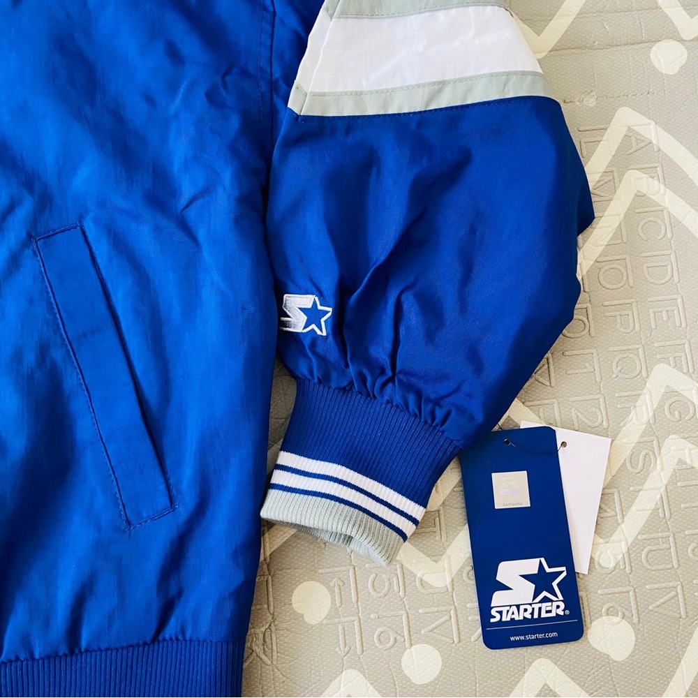 Vintage Retro LA Dodgers starter bomber varsity baseball football jacket coat - Picture 4 of 8